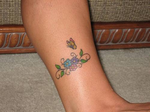 Tattoo on Leg For Girls