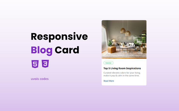 How to Create the Blog Card Using HTML and CSS