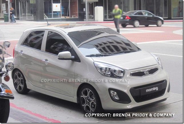 A nova geração do Kia Picanto