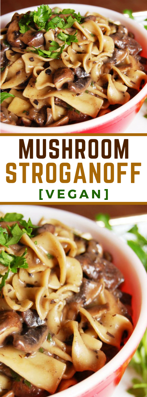 Mushroom Stroganoff  [Vegan] #veggies #comfortfood