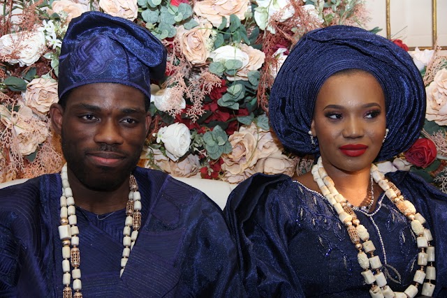 At The Wedding Engagements Of Opeyemi Fatokun & Priscillia Coker