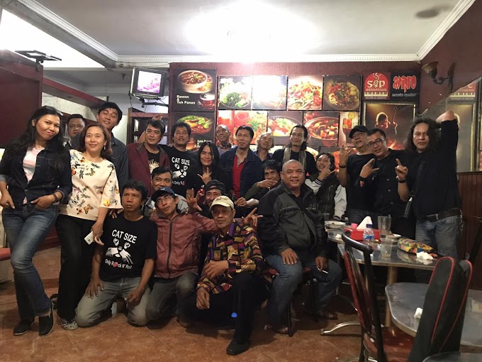 Komunitas Seniman Depok " CATSIZE "  Jangan Hanya Di Whatsapp Saja Salurkan Kreatifitas, Nyok Setiap Minggu Malam Di Sop Nusantara. 