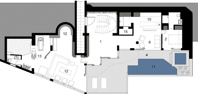 Lower floor plan