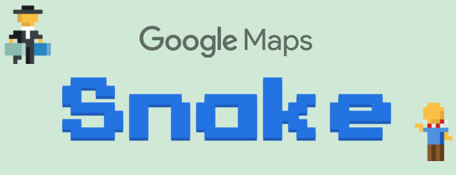 Play, Snake Game in, Google Maps, Awesome Update