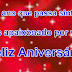 Cada ano que passa sinto-me  mais apaixonado por você. Feliz Aniversário.