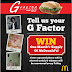 McDonald's G Factor Contest