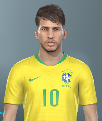 PES 2019 Faces Lucas Paquetá by Makidan14