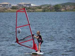 windsurfing girl 2013