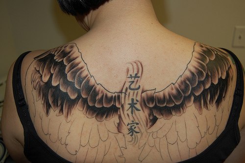 angel tattoos designs