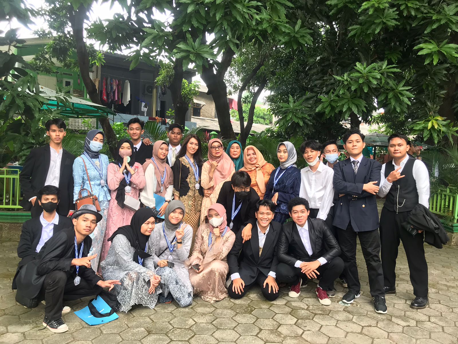 Pelepasan siswa kelas XII tahun 2021-2022 SMA Negeri 110 Jakarta