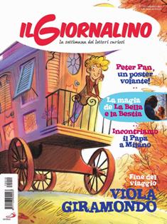 Il Giornalino. La settimana dei lettori curiosi 2017-10 - 5 Marzo 2017 | ISSN 1123-0541 | TRUE PDF | Settimanale | Fumetti | Attualità | Società | Ragazzi
Il Giornaliino è una storica rivista italiana di ispirazione cattolica pubblicata a periodicità settimanale, che contiene fumetti e rubriche di vario genere.
Il Giornaliino è una rivista adatta ai bambini di età compresa tra i 6 e i 20 anni anche se sono molti gli adulti che, leggendo la rivista da ragazzi continuano a leggerla rendendone testimonianza nelle lettere inviate alla rivista.