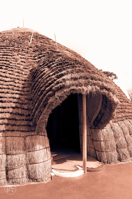 african hut