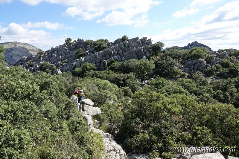 Crestería Sierra de Líbar y Mojón Alto