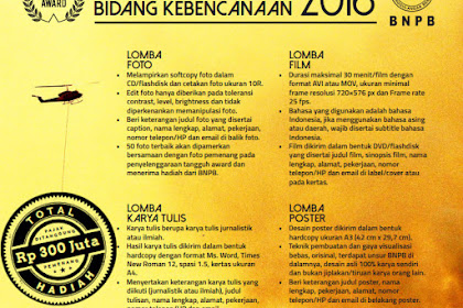 Info Lomba Kreativitas Bidan Kebencanaan 2016 BNPB 