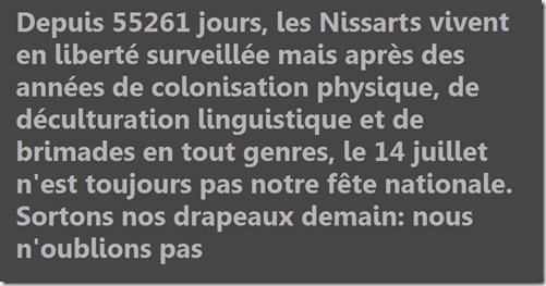 e a Nissa l'an pas oblidat