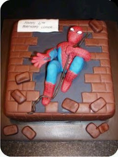 Spiderman Cakes for Children Parties