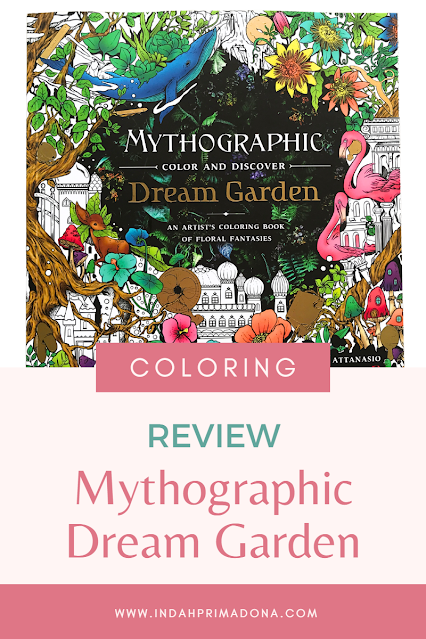 review coloring book, review adult coloring book, adult coloring book, mythographic review, mythographic coloring book, mythographic dream garden