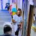Slay Queen Caught In Lagos On CCTV Camera Stealing Dress Outside A Boutique.