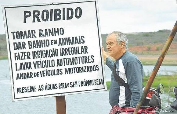 Diário de Pernambuco destaca luta de Arnaldo Vitorino em defesa do Rio Capibaribe