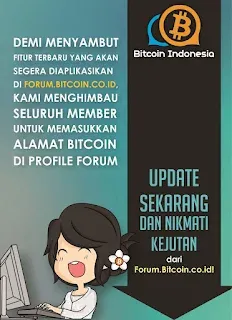 Ajang kumpul online penggemar bitcoin