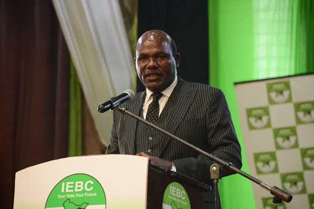 IEBC chairman Wafula Chebukati
