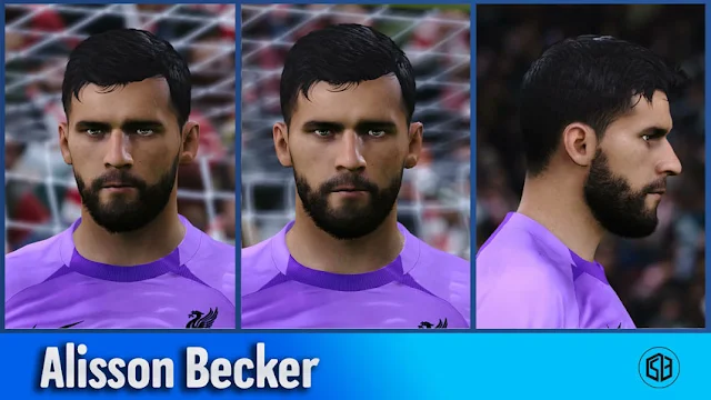 Alisson Face 2022 For eFootball PES 2021