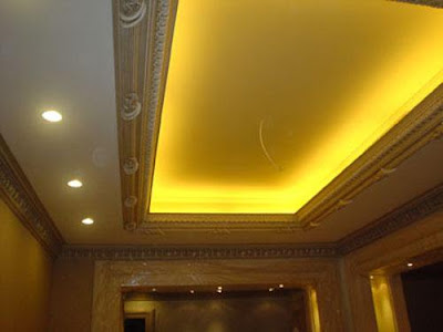 desain plafon gypsum minimalis