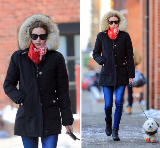 How to Do Freezing Weather Chic, by Olivia Palermo