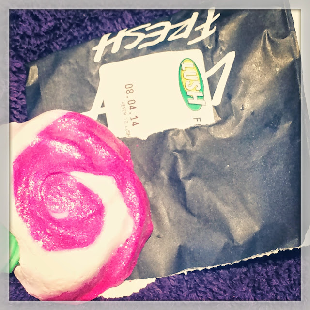 Rose Bubble Bar by Lush