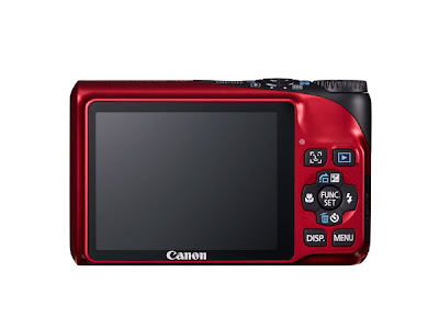 Canon PowerShot A2200 review red