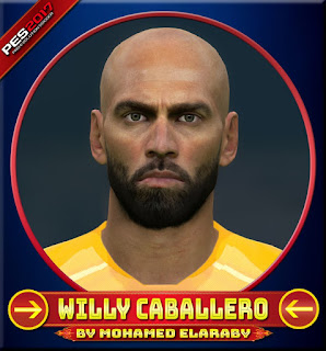 PES 2017 Faces Willy Caballero by M.Elaraby