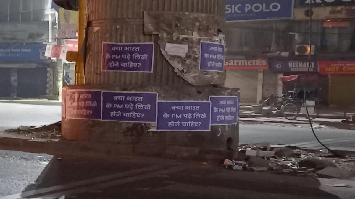 Poster War in Delhi