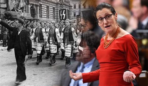 Chrystia Freeland Ukraine Nazi propaganda WWII journalism conflict of interest grandfather