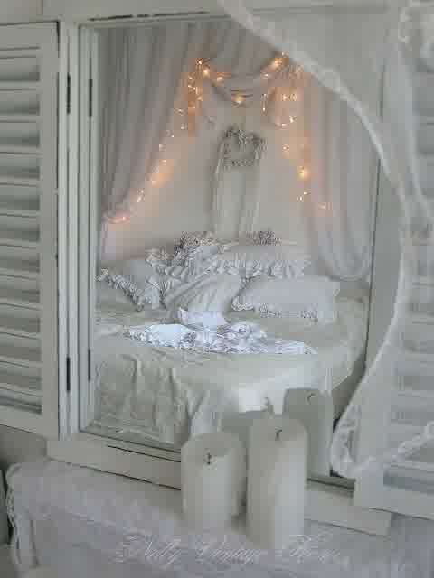 Sweet Shabby Chic Bedroom Decoration Ideas