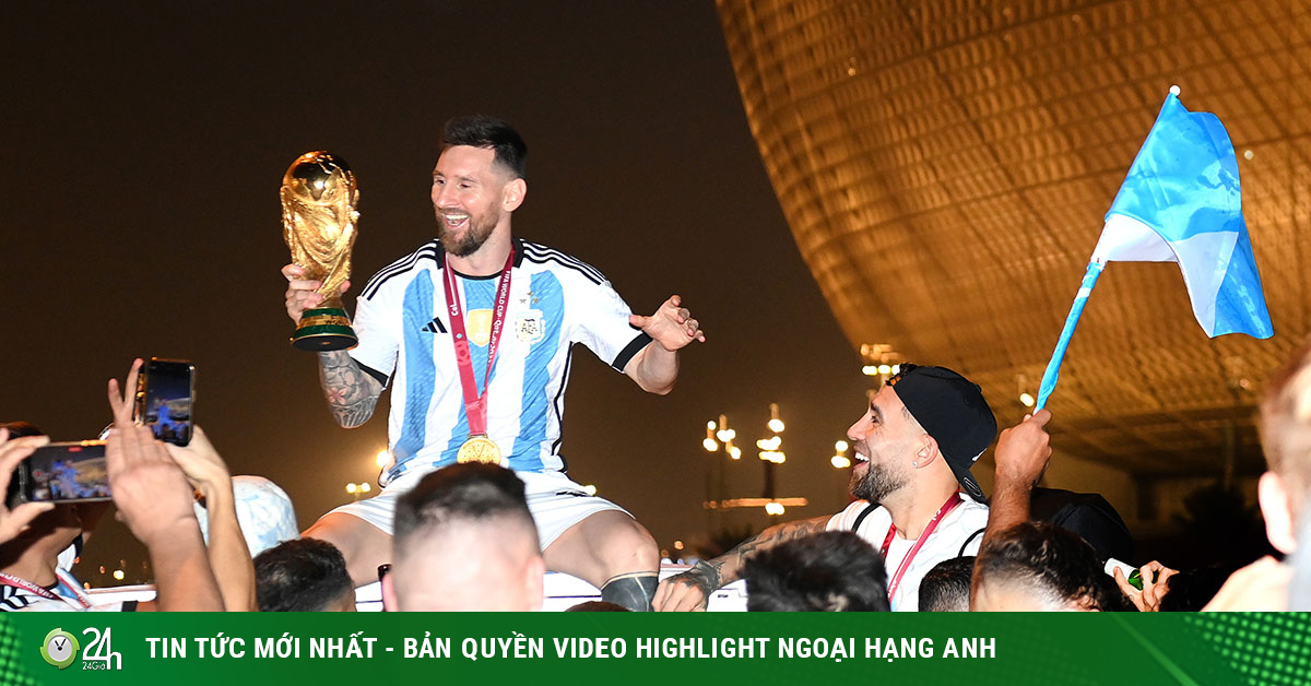 Trực tiếp người Argentina “đi bão“ ăn mừng: Messi sắp được trao đặc ân chưa từng có