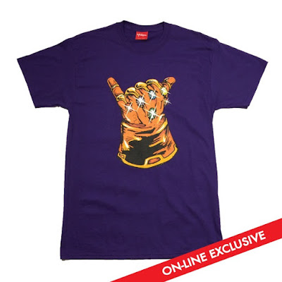 Online Exclusive Marvel’s Infinity Gauntlet “Infinity Shaka” T-Shirt by Lightsleepers