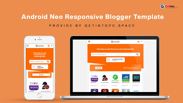 Android Neo Responsive Blogger Template Free Download