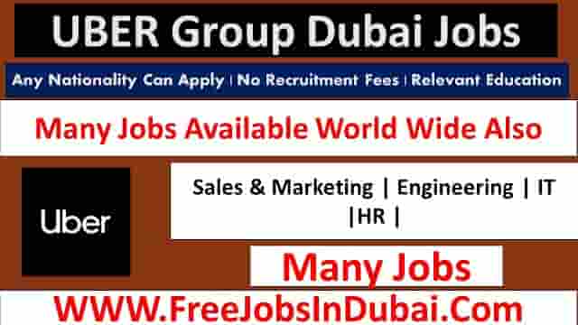 UBER Careers Jobs Opportunities Available Now In All Over UAE-2023