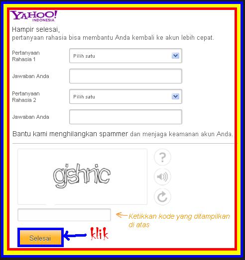 Tips Dan Trik 4 Cara Mudah Membuat Akun Yahoo/Ymail