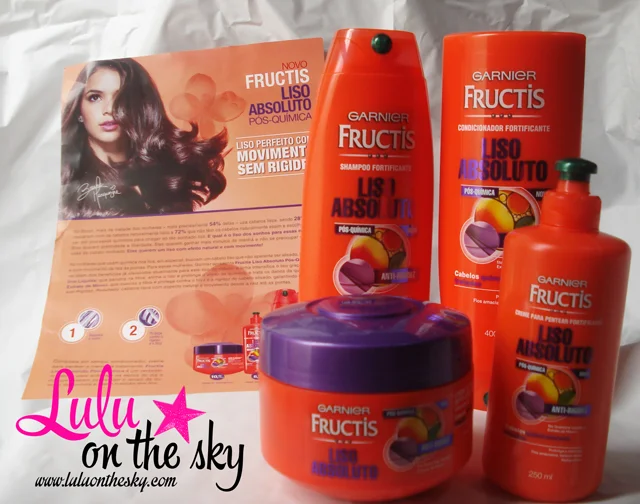 Fructis Liso Absoluto Pós Química