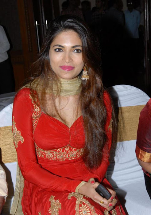 parvathy omanakuttan spicy n in red salwar at david billa audio launch unseen pics