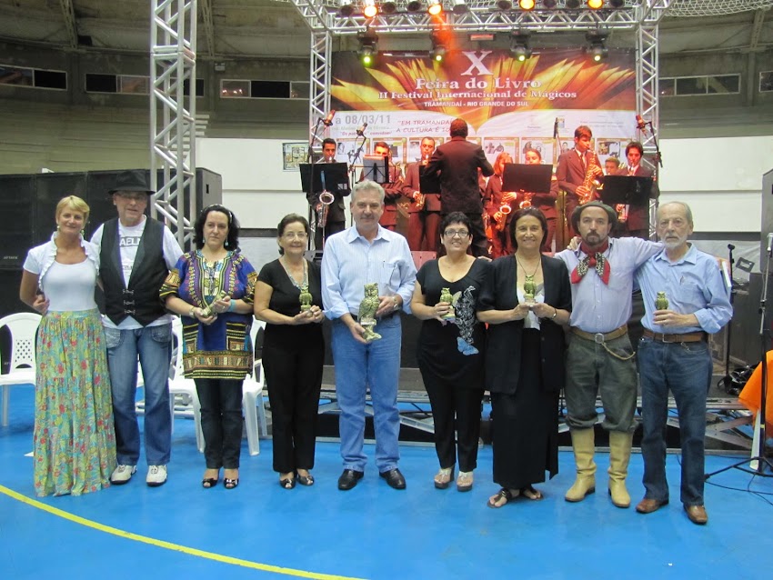 CERIMÔNIA DE ABERTURA DA X FEIRA DO LIVRO DE TRAMANDAÍ/RS