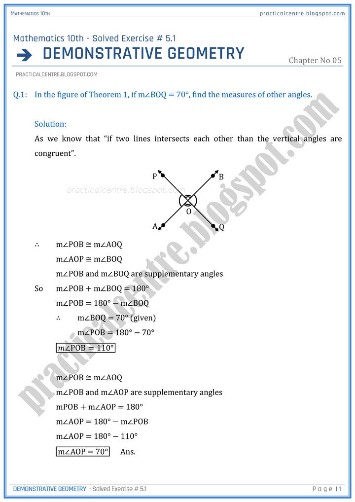 demonstrative-geometry-exercise-5-1-mathematics-10th