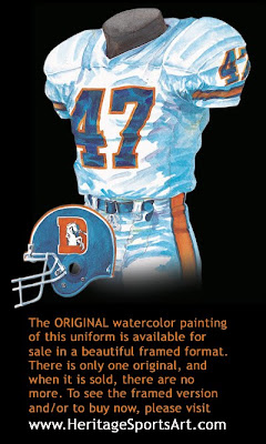 Denver Broncos 1989 uniform