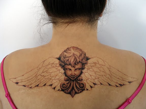 angel and cherub tattoos. Cherub Tattoos, Tattoo Ideas