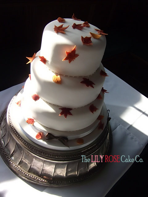 Autumn Wedding Cake