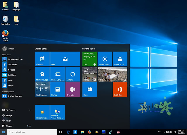  tải Windows 10 mới nhất siêu chuẩn từ Microsoft