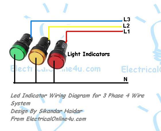 indicator wiring diagram