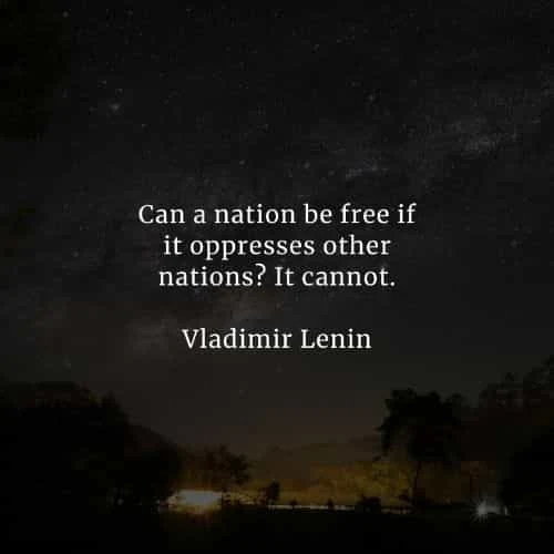 Famous quotes and sayings by Vladimir Lenin