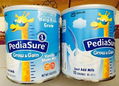 pediasure shake mix vanilla